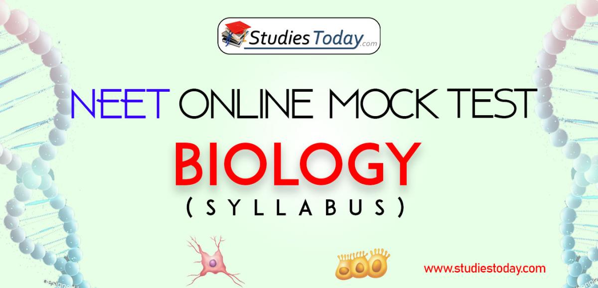 NEET Biology MCQ Online Test